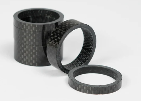 Carbon Fiber Stem Spacers 1 1/8