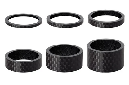 Carbon Fiber Stem Spacers 1 1/8