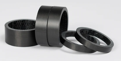 Carbon Fiber Stem Spacers 1 1/8